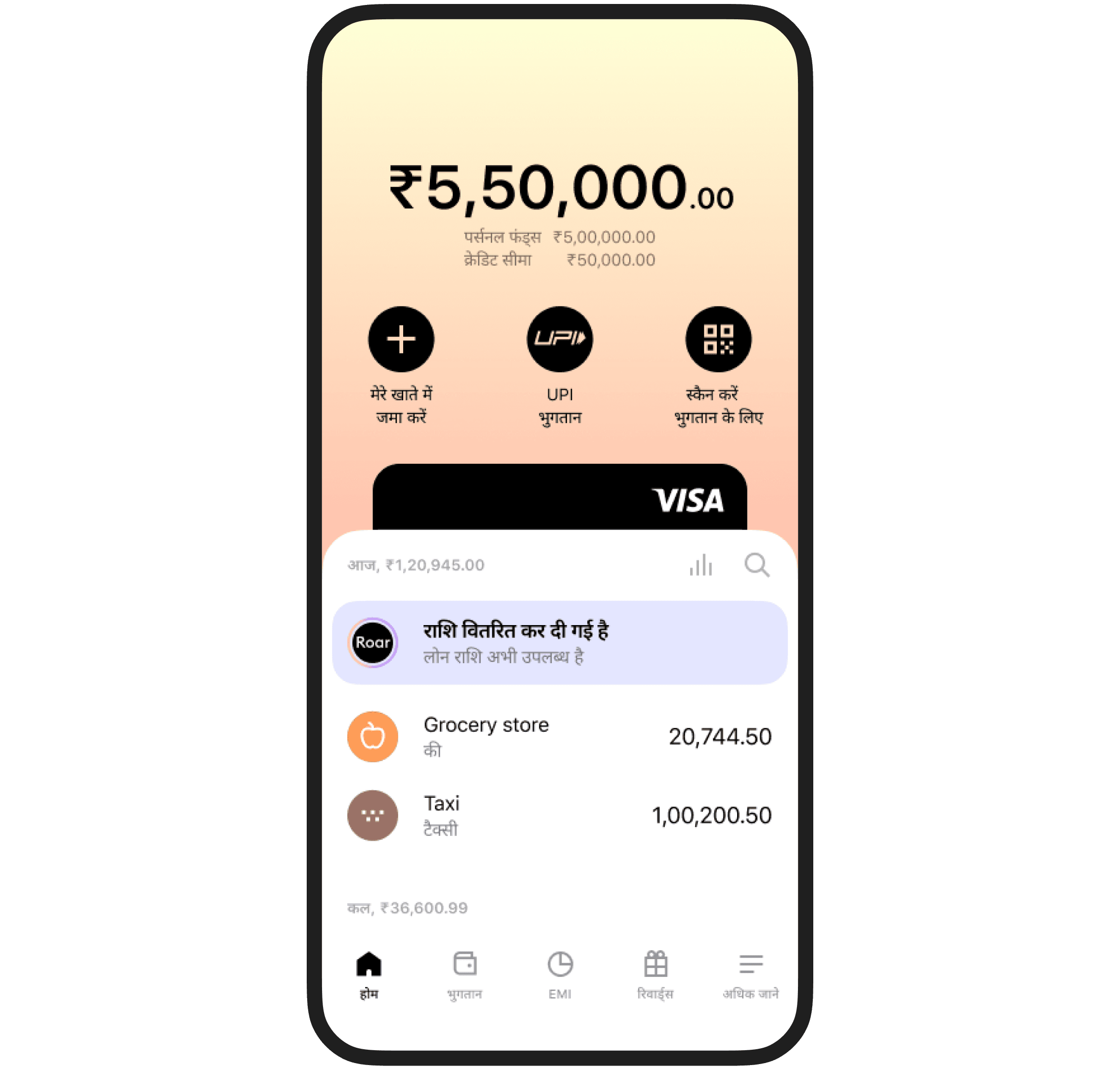 Roarbank Personal Loan App